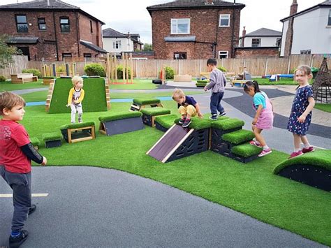 Our New Nursery Outdoor Play Equipment Pentagon Play