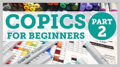 Copics For Beginners Part 2 Of 5 Video 079 Youtube