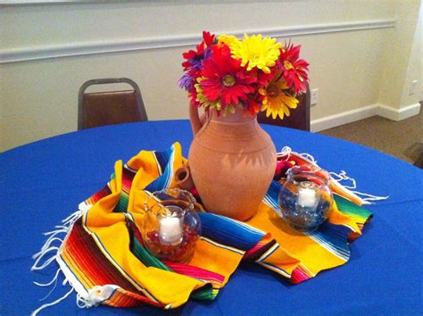 Mexican Centerpieces The Posh Pixie Mexican Party Table Decorations Mexican Birthday Parties