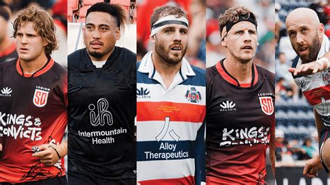 Closer Look The 2023 All Mlr First Team Major League Rugby