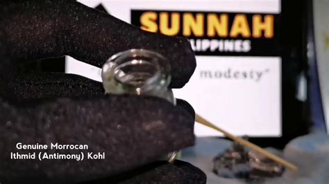 Genuine Moroccan Ithmid Kohl Test By As Sunnah Philippines Youtube