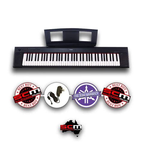 Yamaha Np32 Digital Portable Piano Style Keyboard 76 Keys With Music