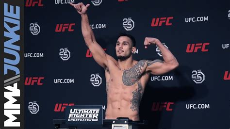 TUF Finale Official Weigh Ins Video Highlights YouTube