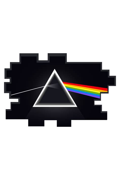 To view the full png size resolution click on any of the below image thumbnail. Pink Floyd Prism Sticker - Sticker Mania