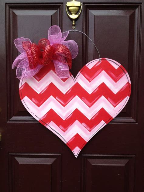 Valentines Door Hanger Heart Door Hanger The Gilded Polka Dot Valentines Door Hanger Diy