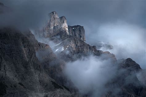 1500x1001 Landscape Photography Nature Mountains Mist Clouds Cliff