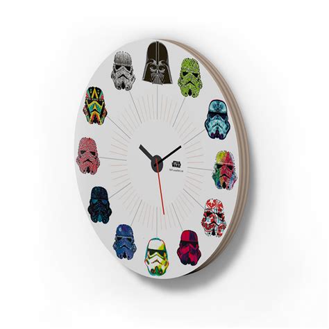 Star Wars Cardboard Wall Clock Clock How To Make Wall Clock Star Wars