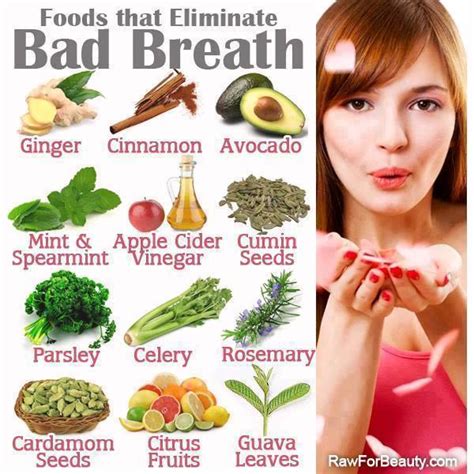 eliminate bad breath naturally [infographic] easy health options®