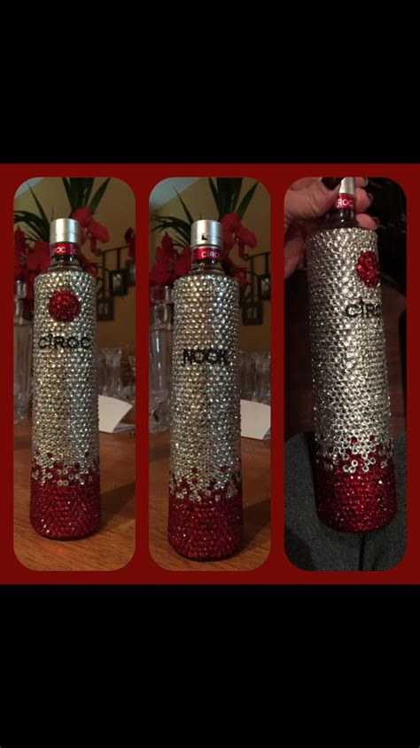 Bling Rhinestone Bottle Of Ciroc Etsy