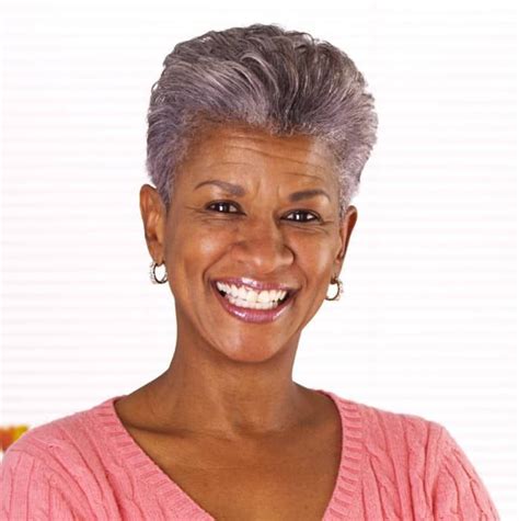 25 Majestic Short Natural Hairstyles For Older Black Women Short