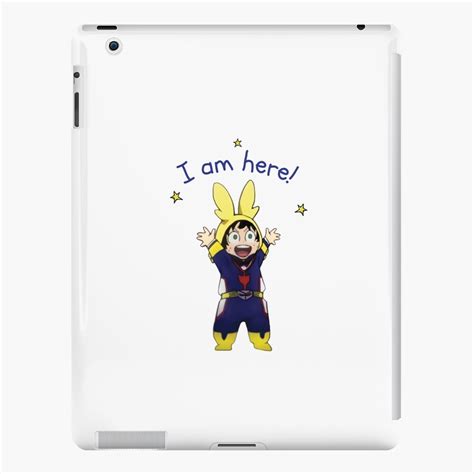 Little Deku I Am Here Ipad Case And Skin By Sasarious
