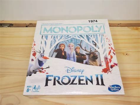 Hasbro Monopoly Disney Frozen 2 Board Game Frozen Monopoly New