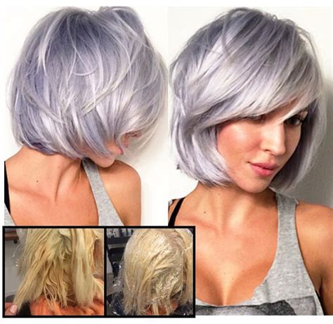 Lavender hair and other killer pastel colors to try for a fresh new look. Femme 50 ans - Naturally White Silver Grey Hair : Steely ...