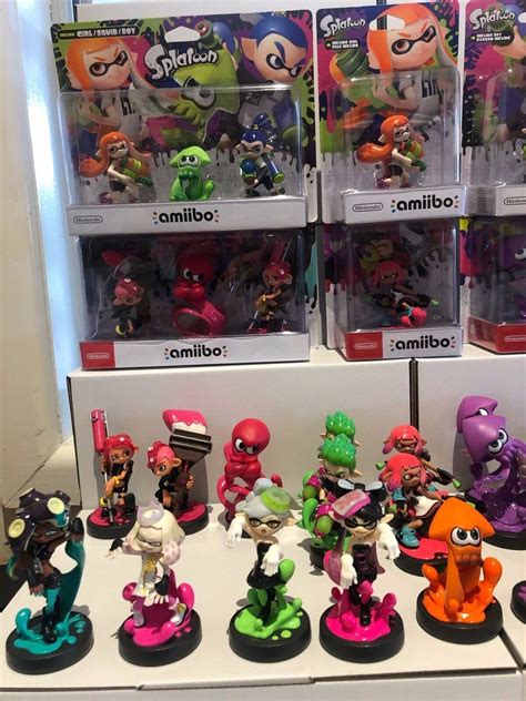 Splatoon Amiibo Octoling Callie Marie Marina Pearl Inkling Updated March St Gowork Recruitment