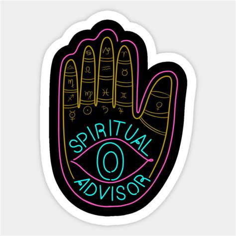 Spiritual Advisor Stranger Things Sticker Teepublic