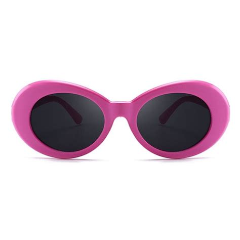 clout goggles oval mod retro 80s sunglasses unisex oversized plastic frame eyewear purple
