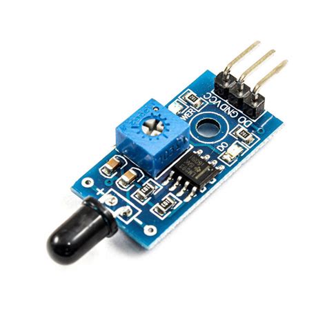 Interfacing Ir Flame Sensor With Arduino Electropeak