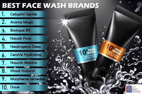 Top 10 Face Wash In India For All Skin Types Best Face Cleansers In India