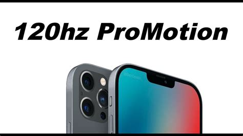 Iphone 12 Coming With 120hz Promotion Xdr Displays Youtube