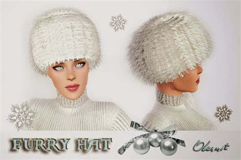 My Sims 3 Blog Hairstyle With Fur Hat By Olesmit