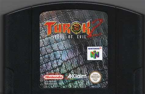 Turok 2 Seeds Of Evil 1998 Box Cover Art MobyGames