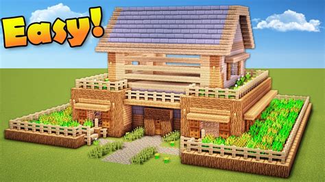 You can easily make this house and rule over the minecraft world. Minecraft: How to Build a Survival House - Wooden House ...