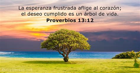 Proverbios 1312 Versículo De La Biblia