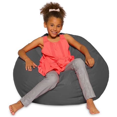 Buy top selling products like large microsuede bean bag chair and acessentials® large microsuede bean bag chair. Big Comfy Bean Bag Chair: Posh Large Beanbag Chairs for Kids Teens and Adults Polyester Cloth ...