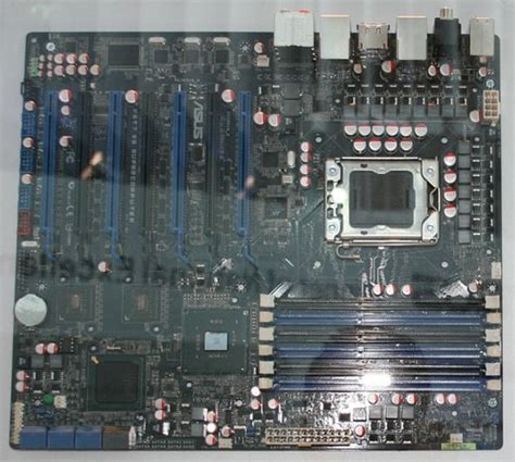 Seven Pci Express Slot X58 Asus Motherboard Shown At Cebit Techpowerup