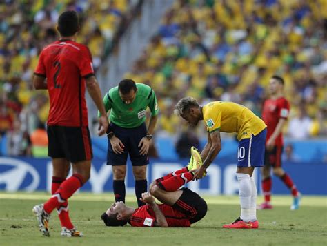 Brazil impressive as mexico exits in round of 16 for 7th straight world cup. Brazil Vs. Mexico In Pictures: See Highlights Of ...
