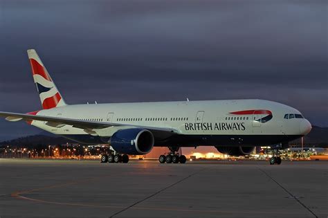 The world's largest twinjet and commonly referred to as the triple seven, it can carry between 283 and 368. BangShift.com A British Airways Boeing 777 Set A New Speed Record Across The Atlantic - Just ...