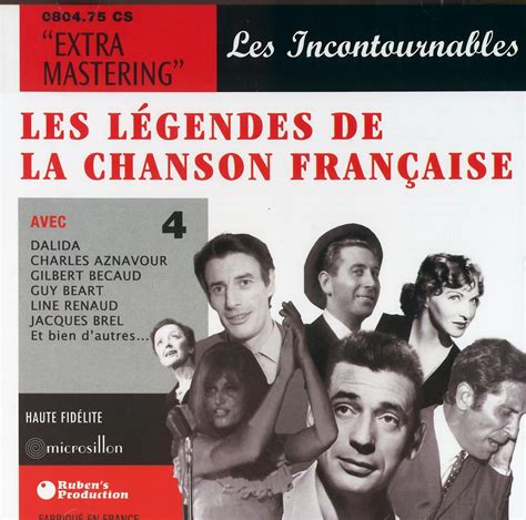 Les Légendes De La Chanson Française Les Incontournables Various