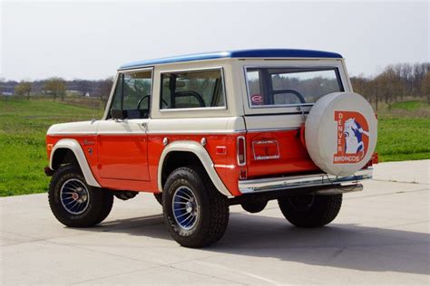 1975 Ford Bronco Denver Broncos Edition Ford Bronco Bronco Car