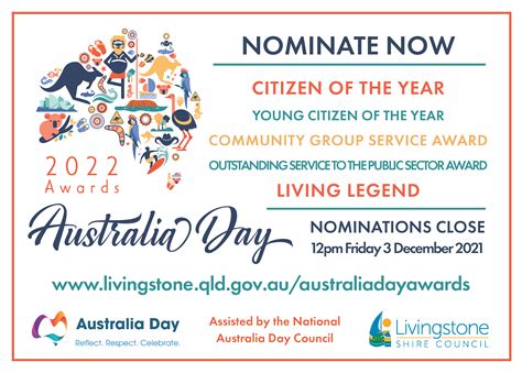 Nominate Someone Great In Livingstone In The 2022 Australia Day Awards