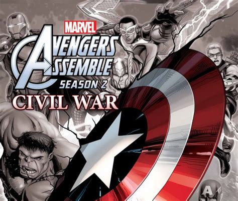 Marvel Universe Avengers Assemble Civil War 2016 2 Comic Issues