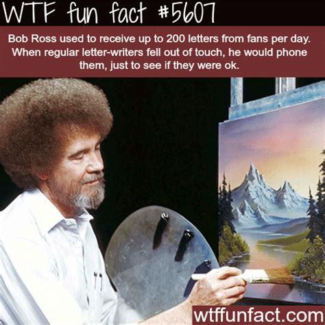 Bob Ross Facts Wtf Fun Facts