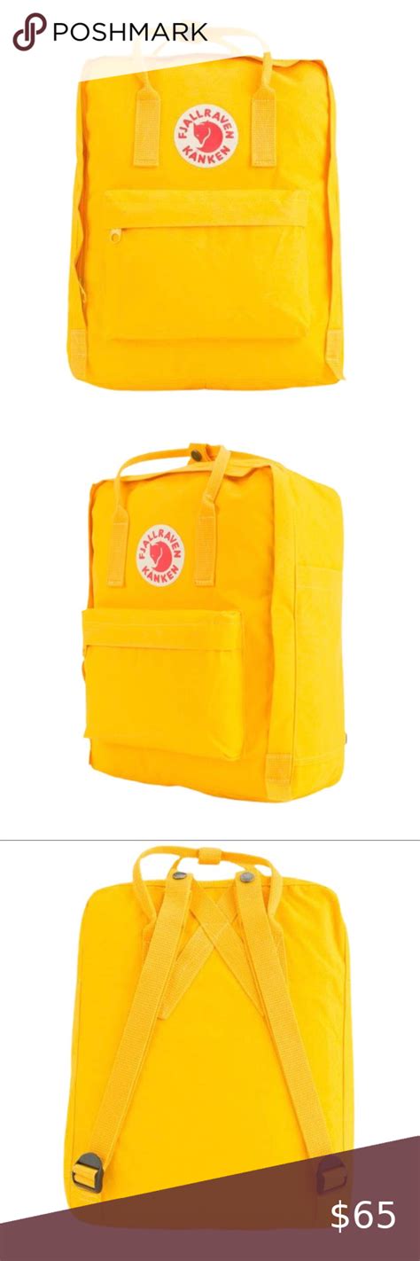Fjallraven Kånken Classic Backpack Warm Yellow Kanken Classic
