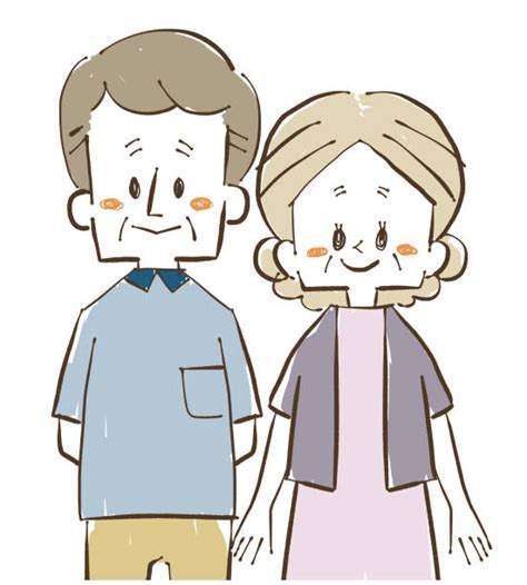asian mature couple illustrations royalty free vector graphics and clip art istock