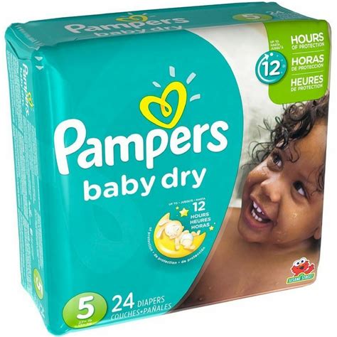 Pampers Baby Dry Diapers Size 5 24 Ea 37000862123 Ebay