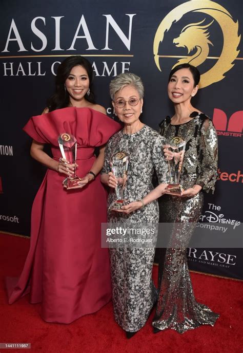 Catherine An Helene An And Elizabeth An Attend The Asian Hall Of