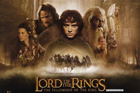 Lord Of The Rings 1 The Fellowship Of The Ring Movie Poster 2001