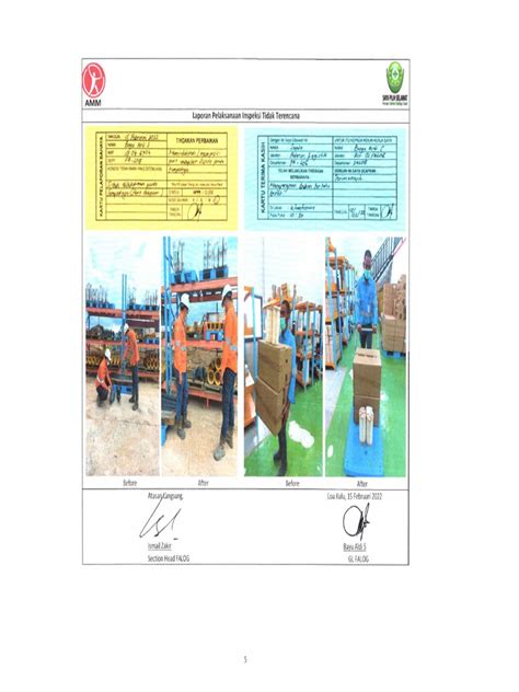 04 Laporan Inspeksi Tidak Terencana Pdf