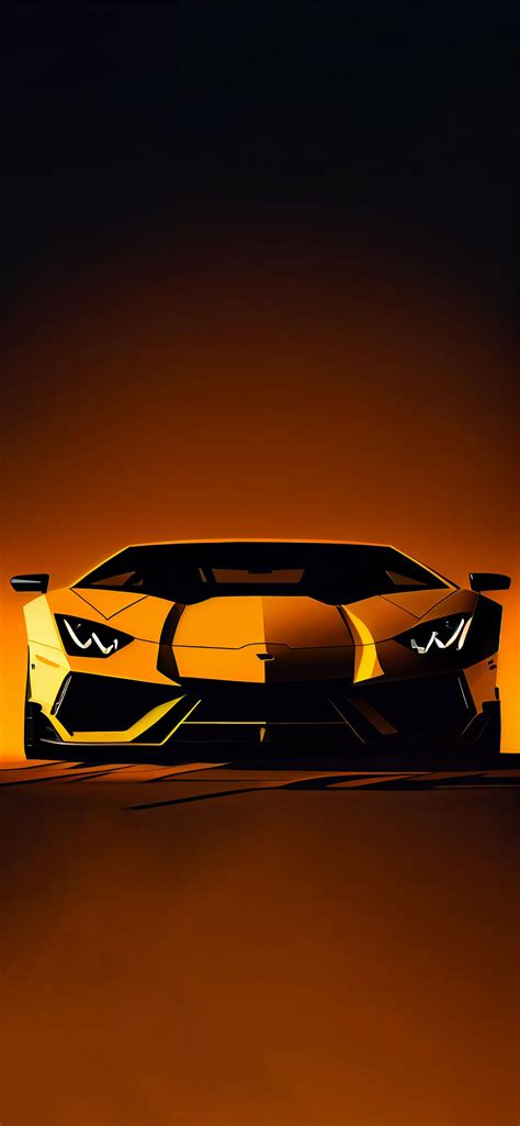 Lamborghini Aventador Yellow Wallpaper Car Wallpaper Iphone