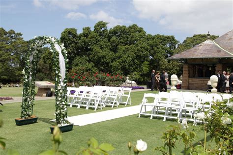 Botanical Gardens Sydney Prepared For A Wedding Garden Wedding