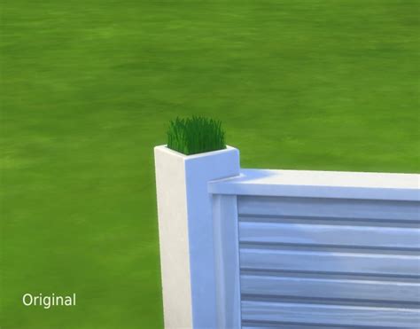 Tuftless Fencepost Mesh Override By Plasticbox At Mod The Sims Sims 4