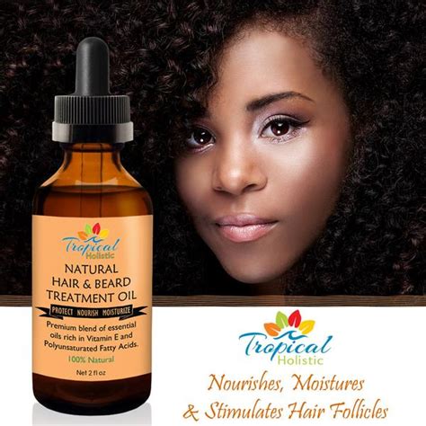 Tea tree oil helps purify the scalp to help with dandruff. 100% Natural Hair & Beard Growth Treatment Oil 2 oz ...