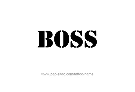 Boss Profession Name Tattoo Designs Page 2 Of 5 Tattoos With Names