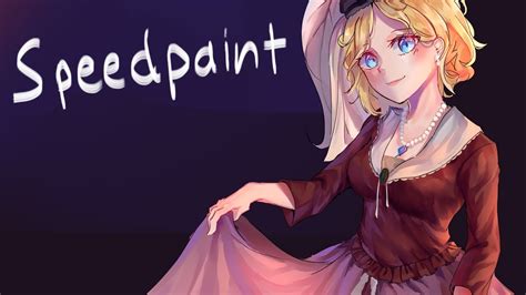 Jen Anime Girl Commission Speedpaint Paint Tool Sai Youtube