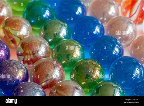 Coloured Glass Marbles High Resolution Stock Photography And Images Alamy