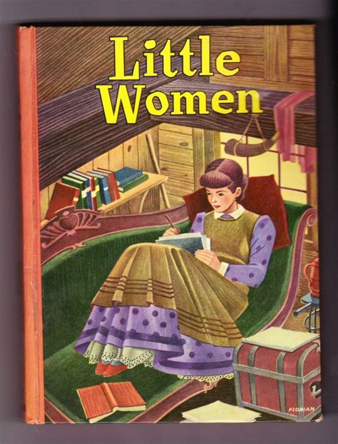 Vintage 1951 Little Women Louisa May Alcott Illustrated By Sari Whitman